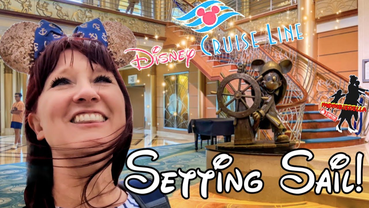 Disney Cruise Adventure Begins 🚢 Day 1: Galveston to Sail Away Party ✨ Emotional Cruise Departure