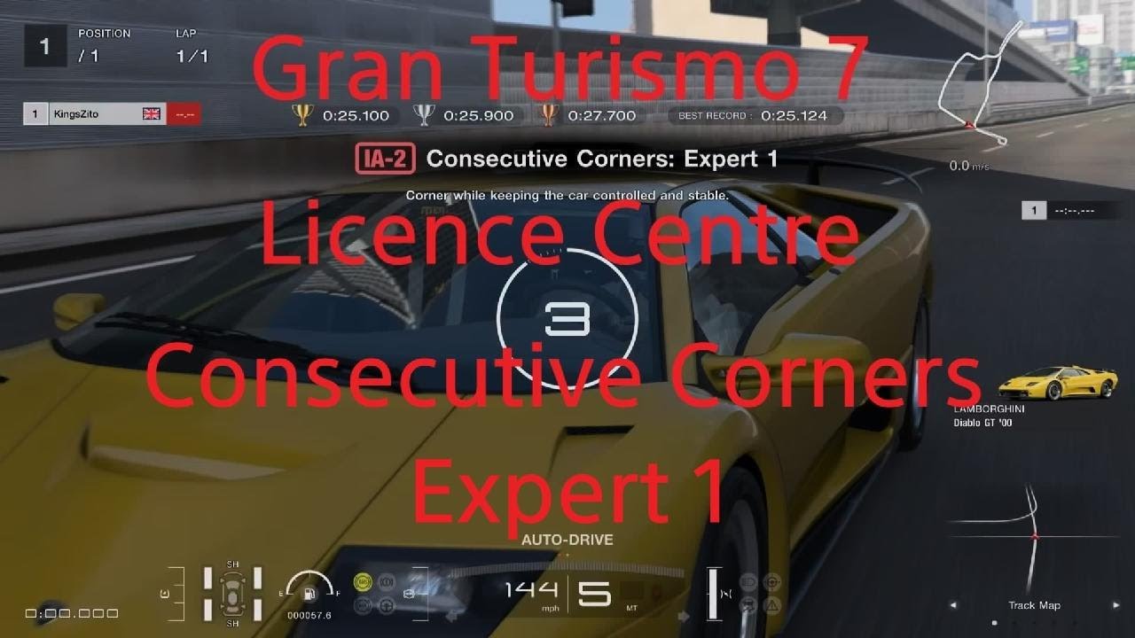 Gran Turismo 7 | Licence Centre | VR2 | Consecutive Corners | Expert 1