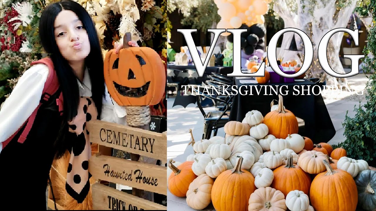 VLOG| THANKSGIVING SHOPPING 2023