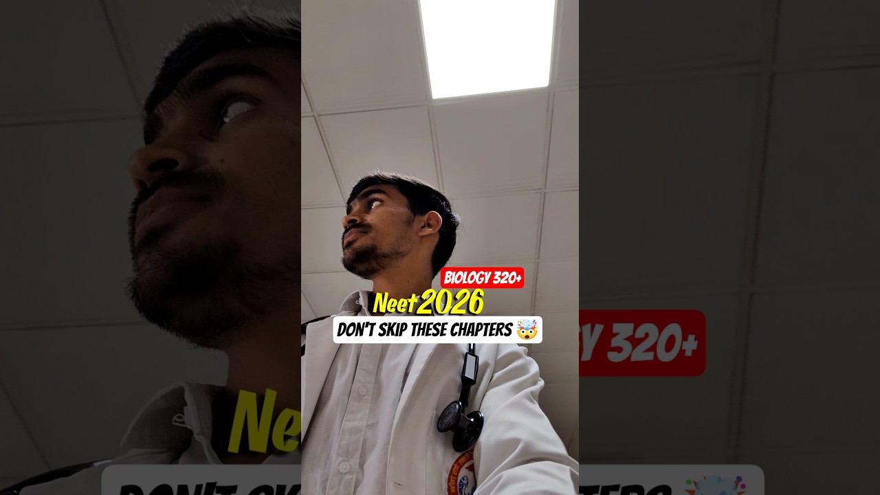 Neet Biology High weightage chapters 300+ marks 🤯 #neet #shorts #youtubeshorts #neet2026 #viral