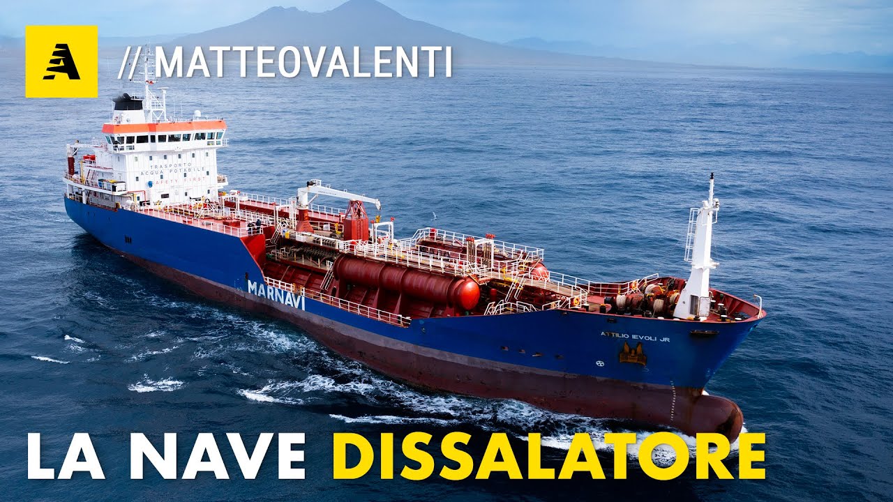 Stop SICCITÀ? La prima NAVE 🚢 che rende POTABILE L’ACQUA di MARE 🌊