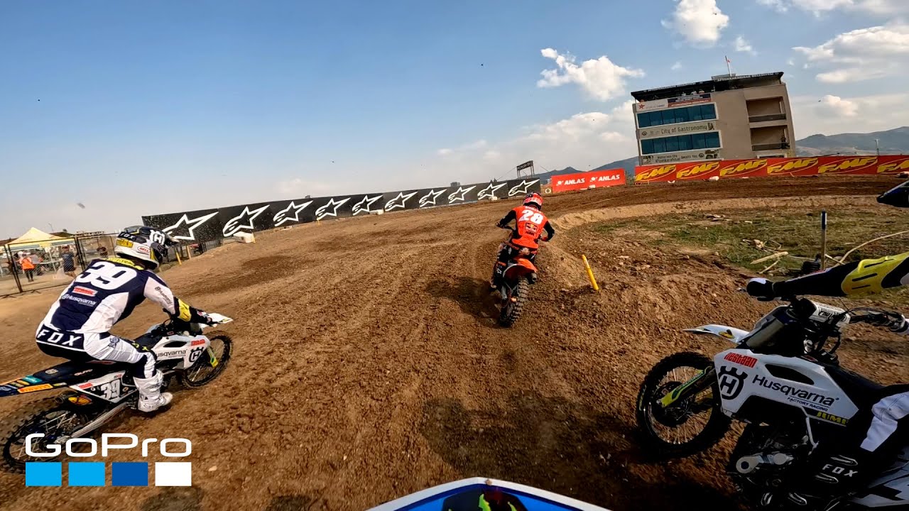 GoPro: Jago Geerts 2022 FIM MX2 Round 18 Qualifying Moto from Turkiye