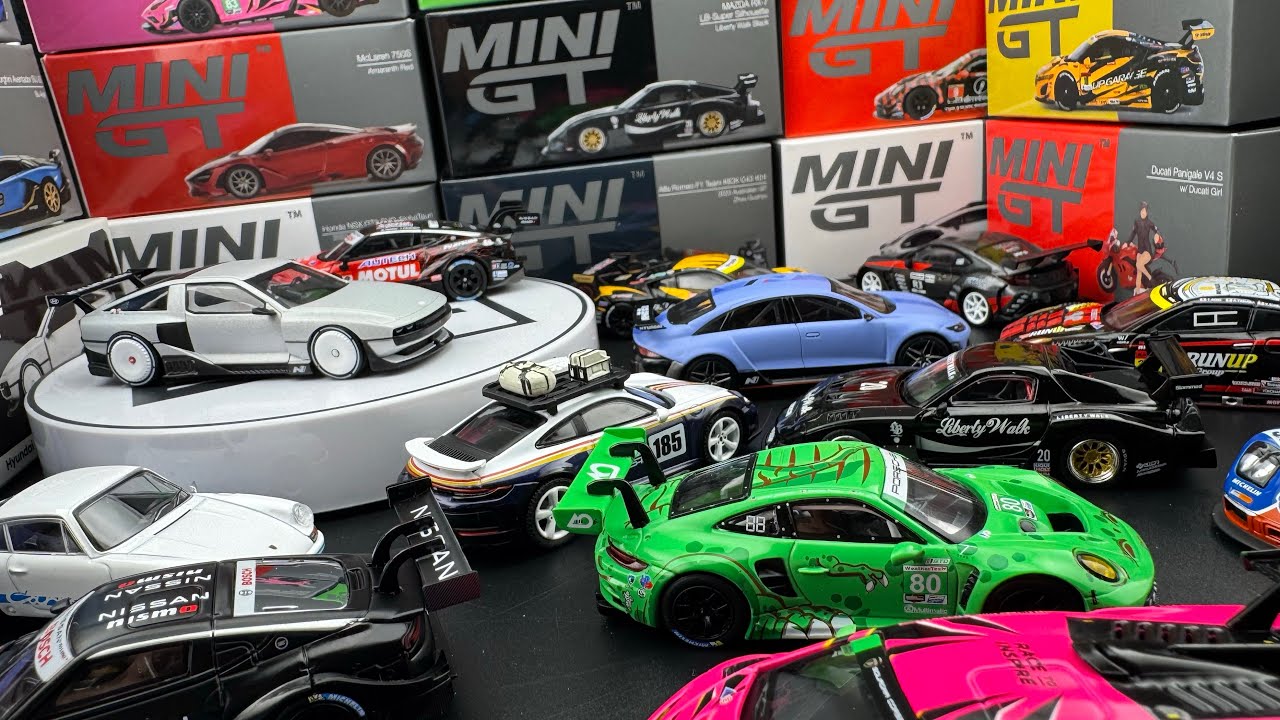 Lamley Unboxing: I have a huge STACK of Mini GT Models to open
