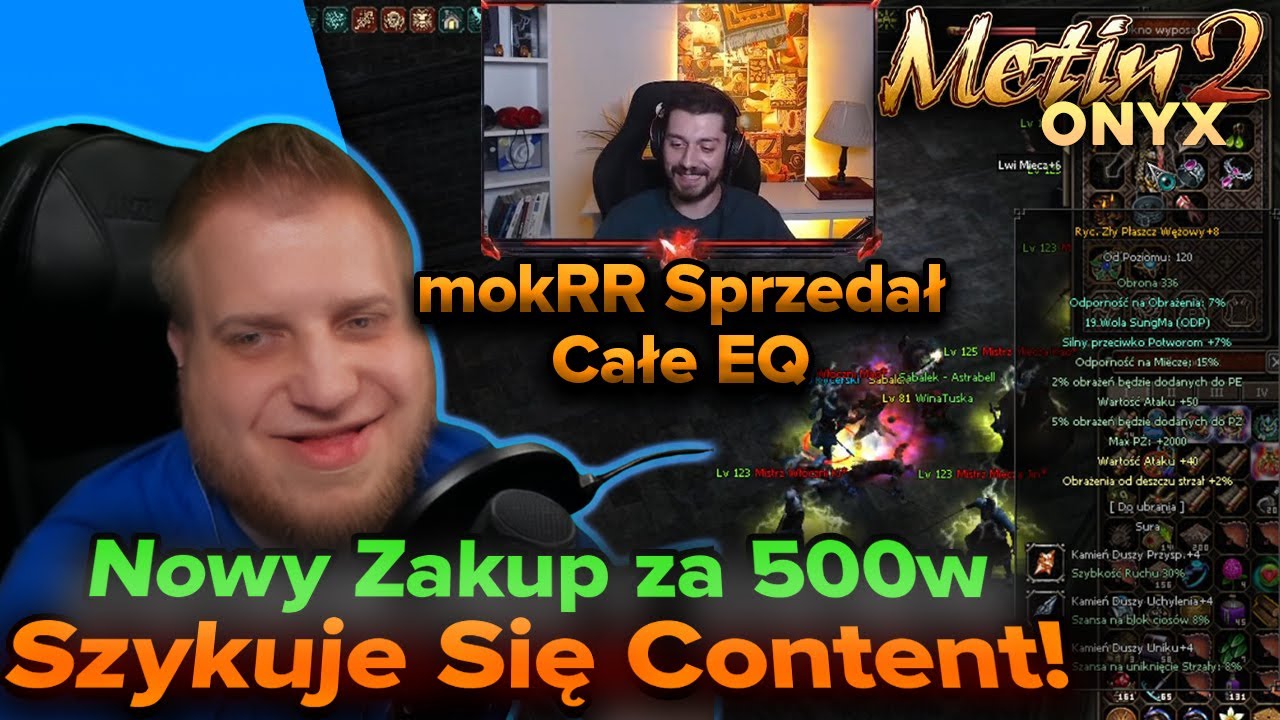 Sabal - Onyx Bazalt - Nowa Wężowa zbroja, darmowe Bossy i oglądanie sprzedaży EQ mokRR'a - Metin2
