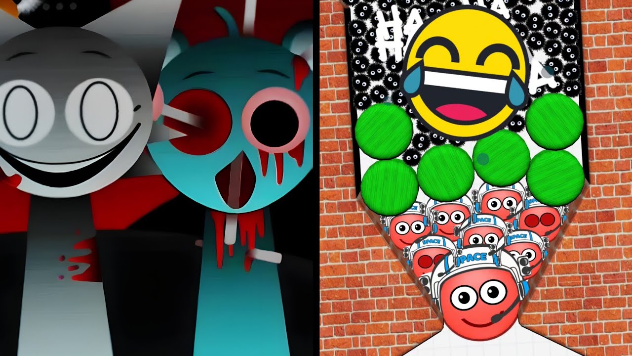 Spranky Run Vs Hide Ball 👹🧟🤬👿 Max All Levels Android iOS Gameplay Ep 1103