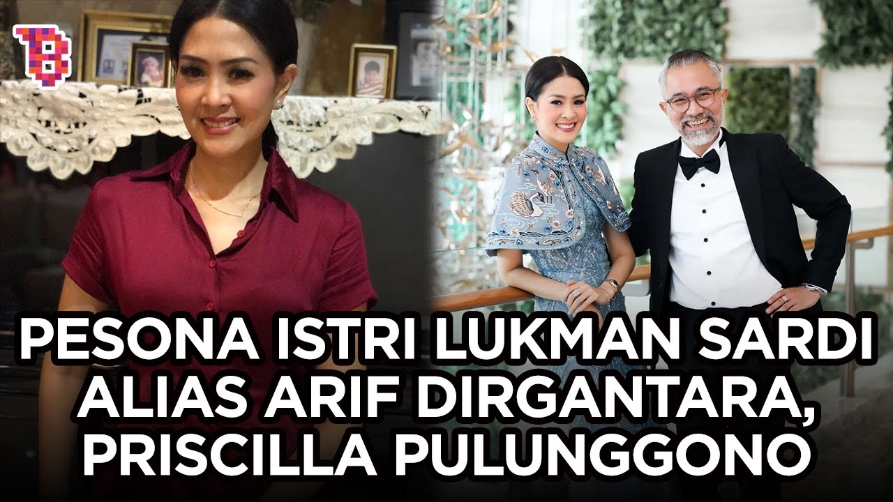 Pesona Pricillia Pulunggono, istri Lukman Sardi alias Arif Dirgantara di dunia nyata | NEWSFLASH