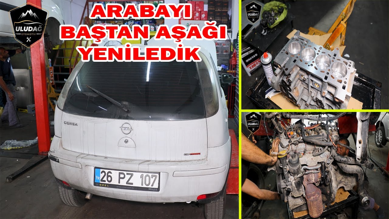 YAĞ SOĞUTUCUSU PATLATAN ARACIN HAZİN SONU! (Opel Corsa 1.3 CDTİ Motor Rektifiye/Enjektör/Turbo)