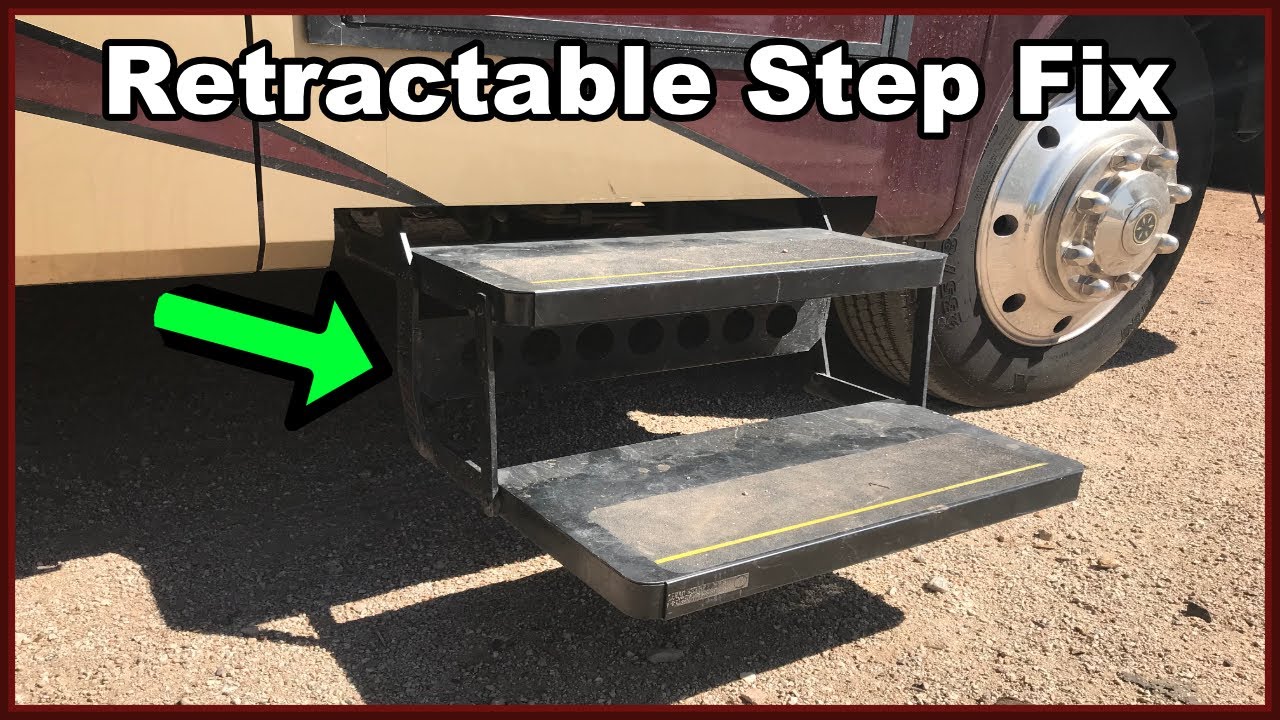Kwikee Step Repair on a Class A Fleetwood Bounder