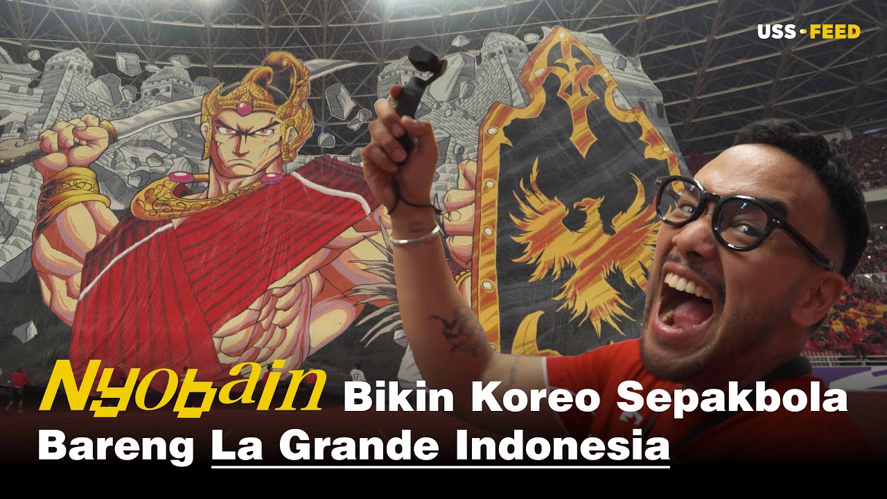 BIKIN KOREO UNTUK TIMNAS INDONESIA VS CHINA | 