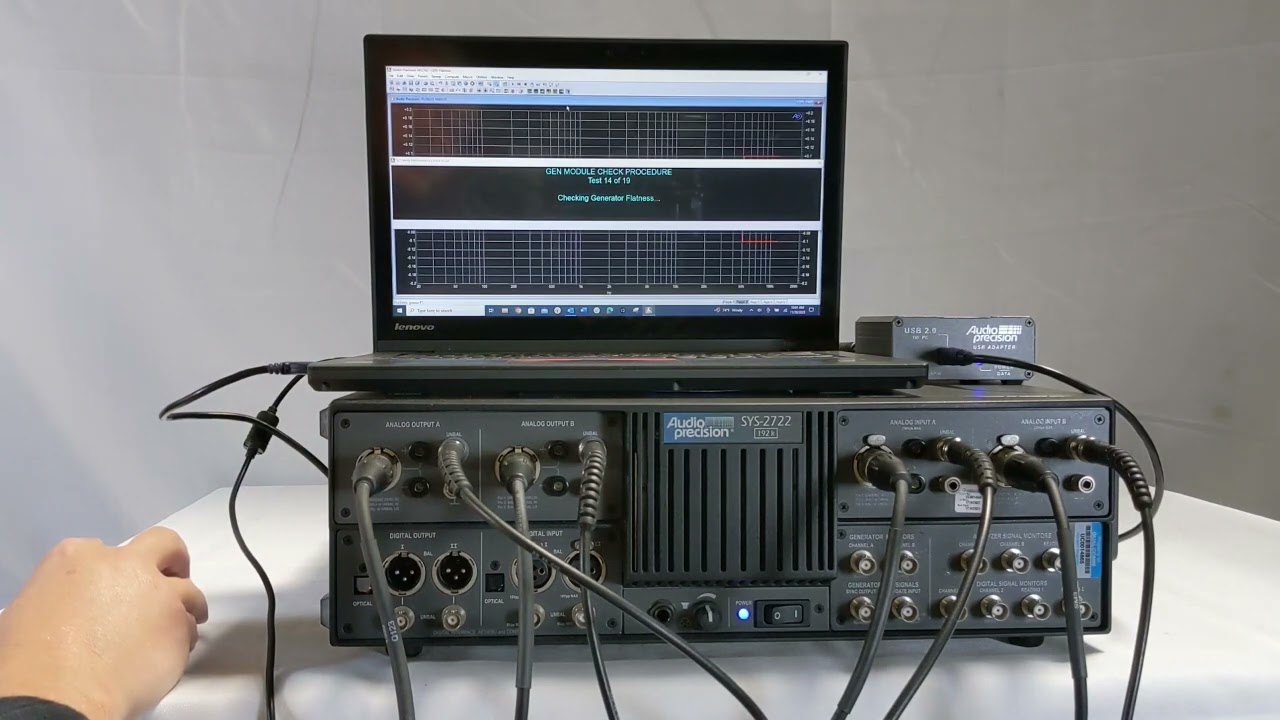 Audio Precision SYS 2722 Audio Analyzer (A# 68786)