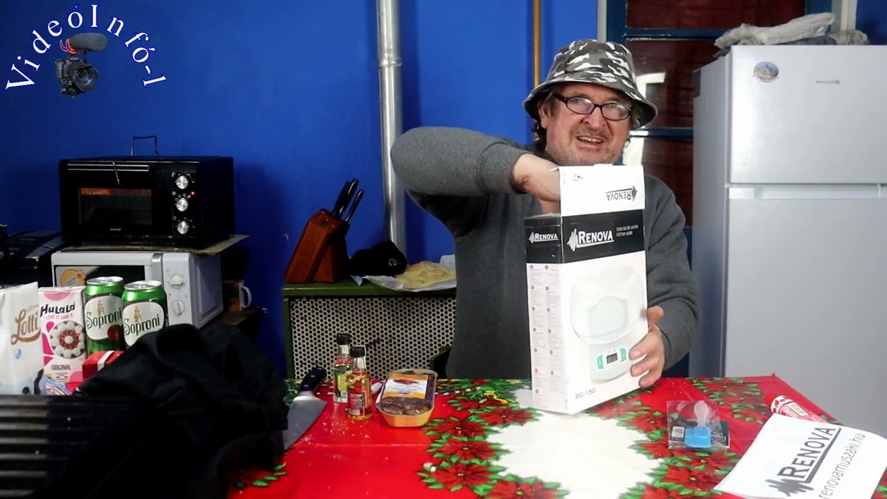Renova mérleg kicsomagolása