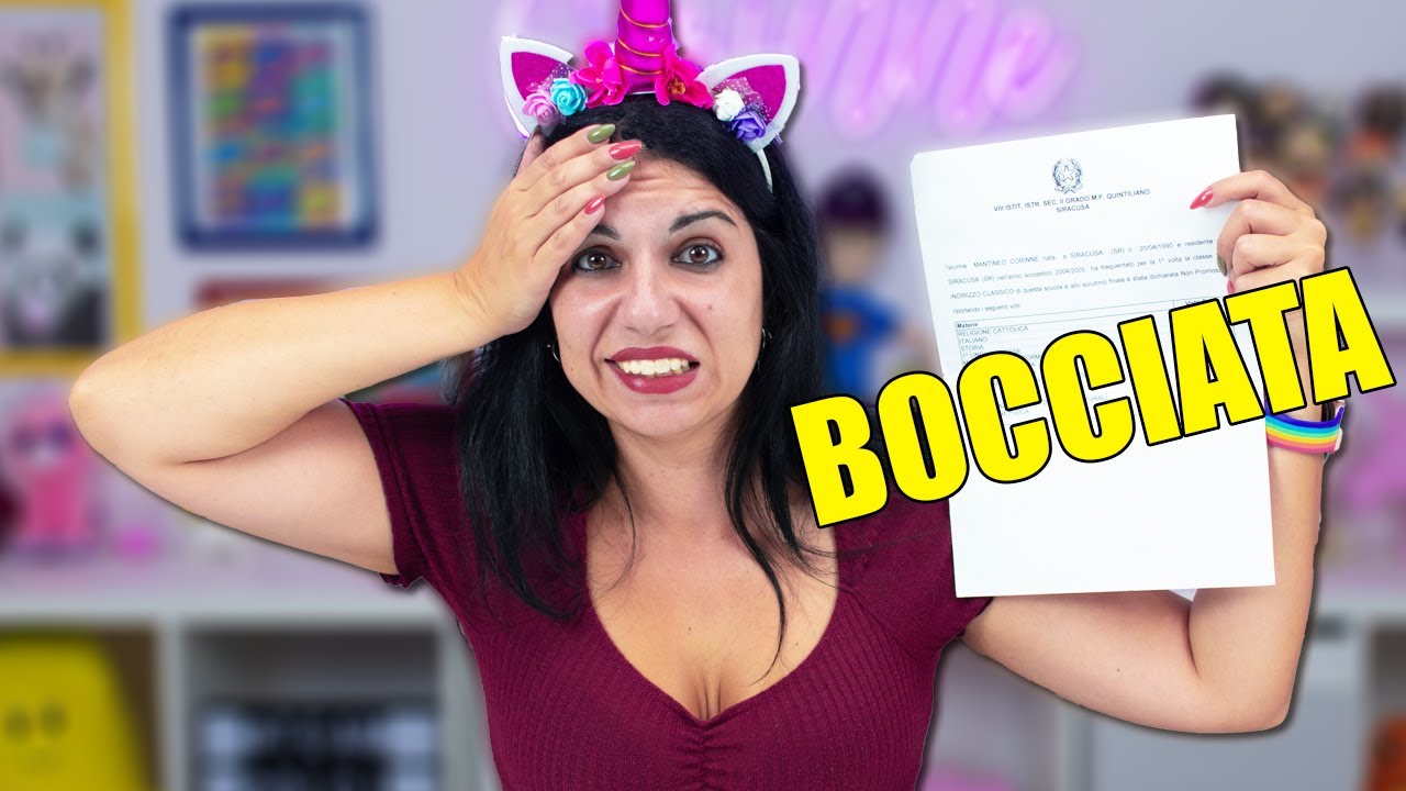 SONO STATA BOCCIATA A SCUOLA! Vi racconto tutto!
