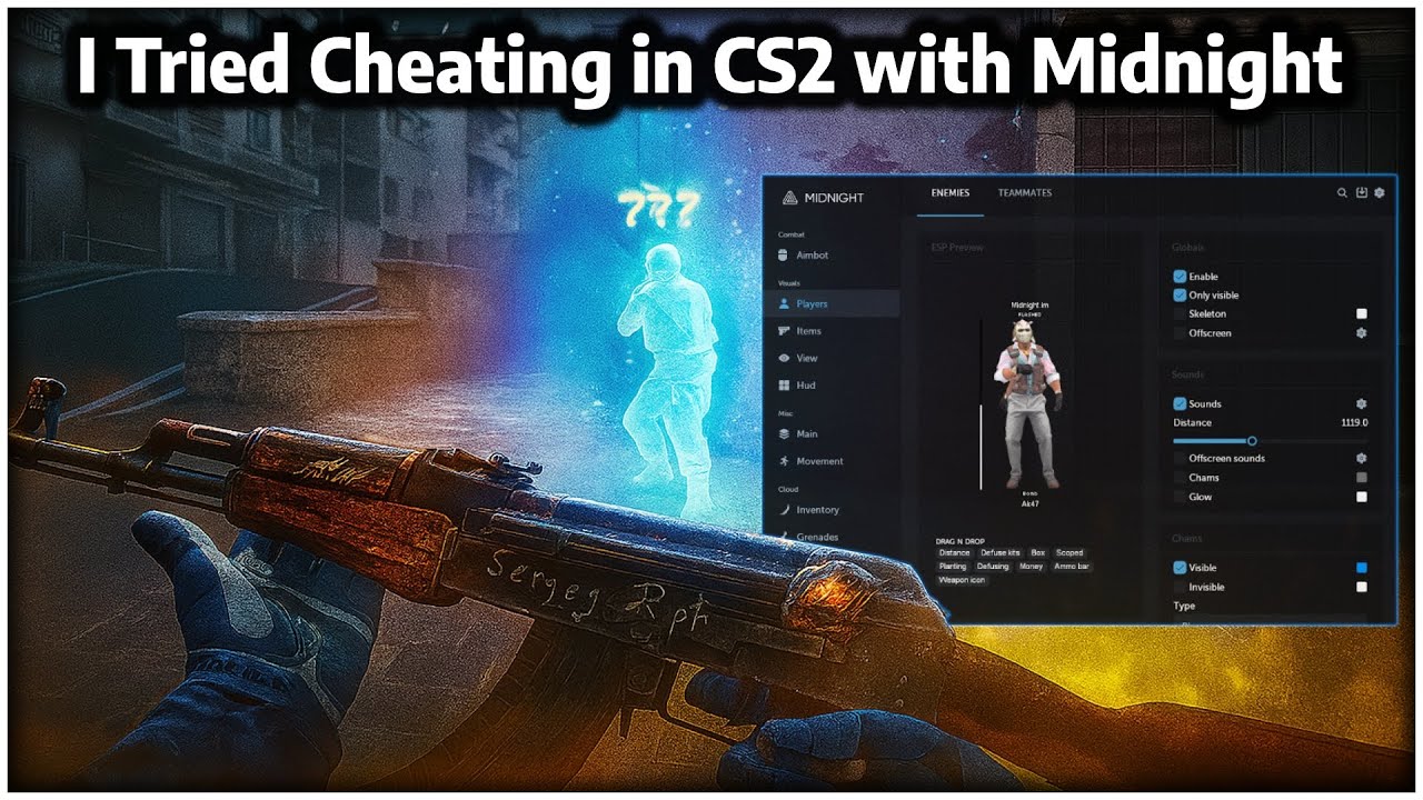 I Tried Cheating in CS2 with Midnight.im!