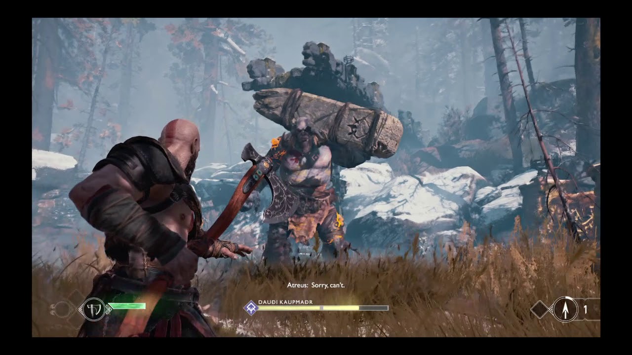 WE FIGHT A GIANT TROLL GOD OF WAR PART 2