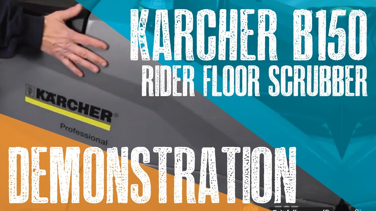 Демонстрационное видео Karcher B150