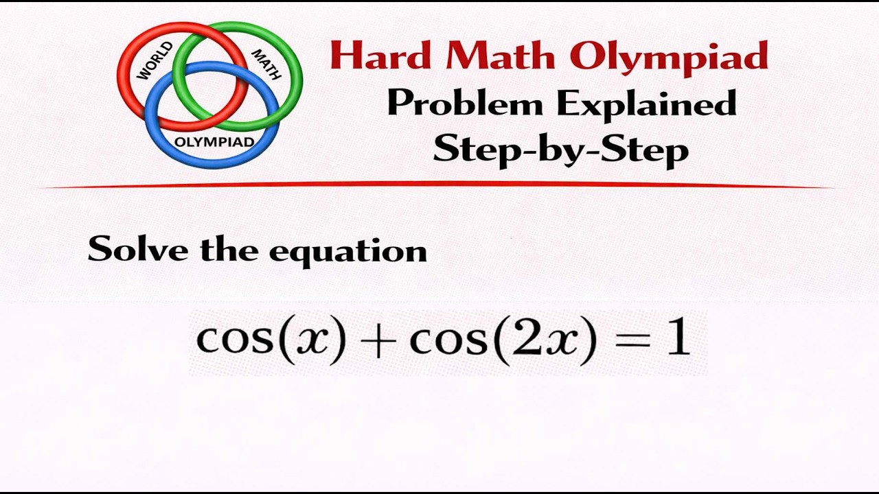 Can You Solve This Olympiad Problem Before the Solution?