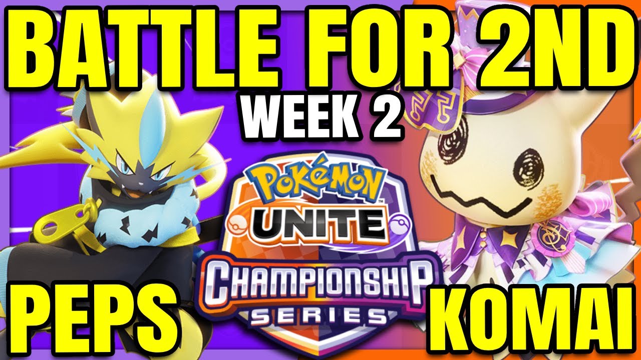 WHO IS NUMBER 2 IN EU?! Peps vs Komai - UCS EU | Pokemon Unite