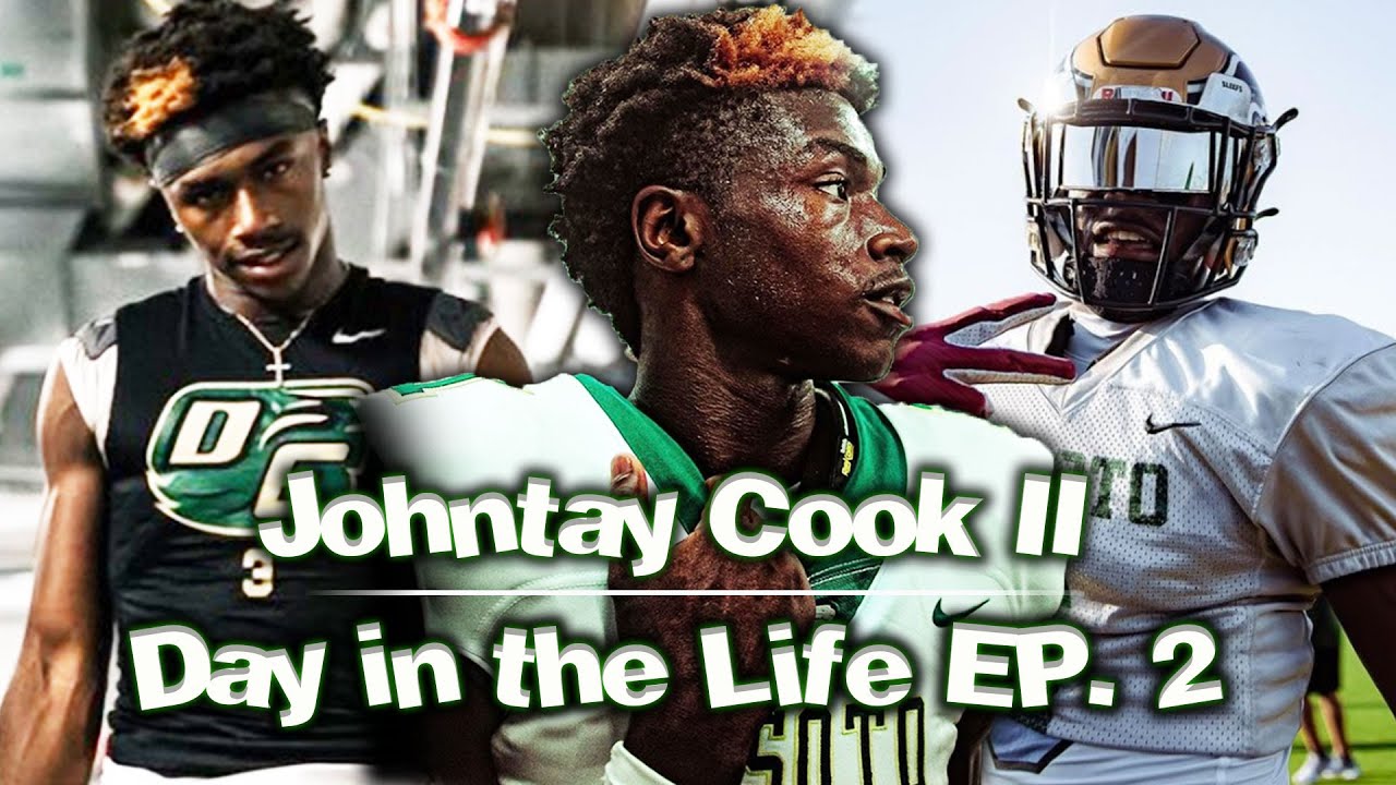 Day in the Life With 5 Star Johntay Cook #2