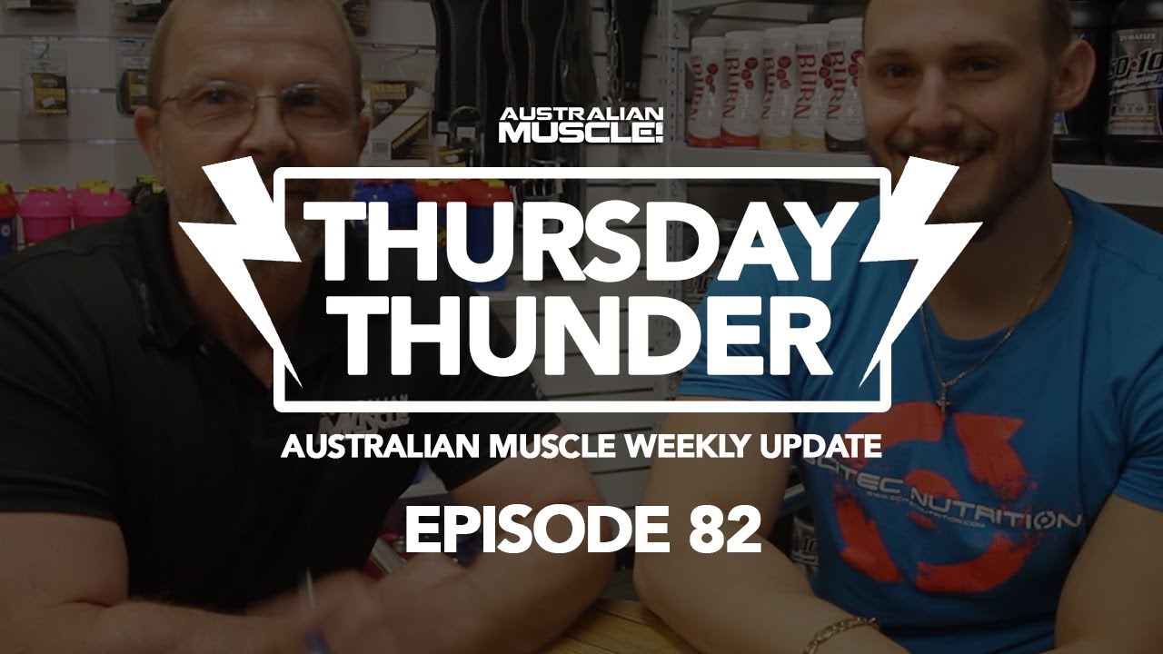 International & Local Bodybuilding News, IFBB Results and Supplement Talk! Thursday Thunder!