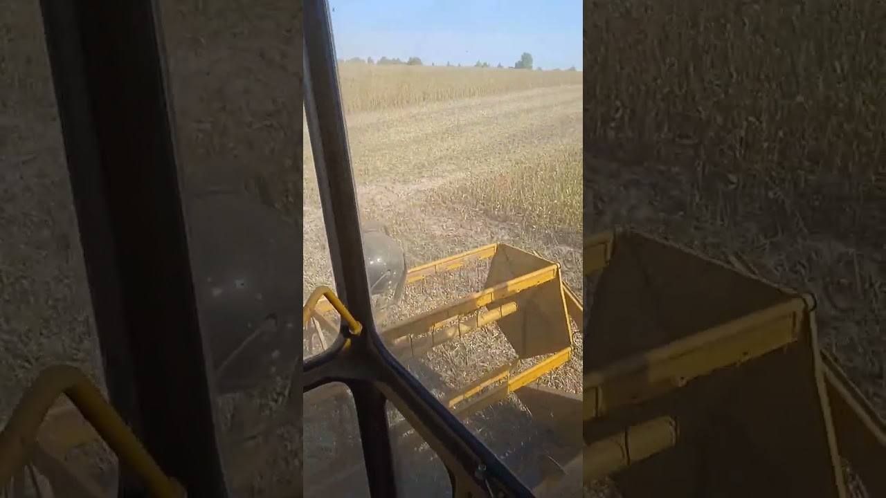 Уборка сої Сампо 410