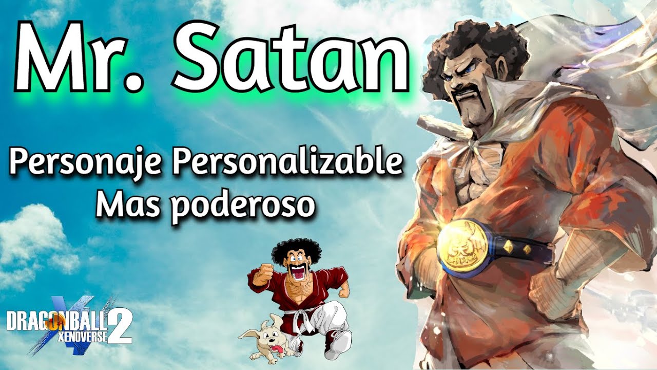 Mr. Satan Personaje personalizable Dragon Ball Xenoverse 2