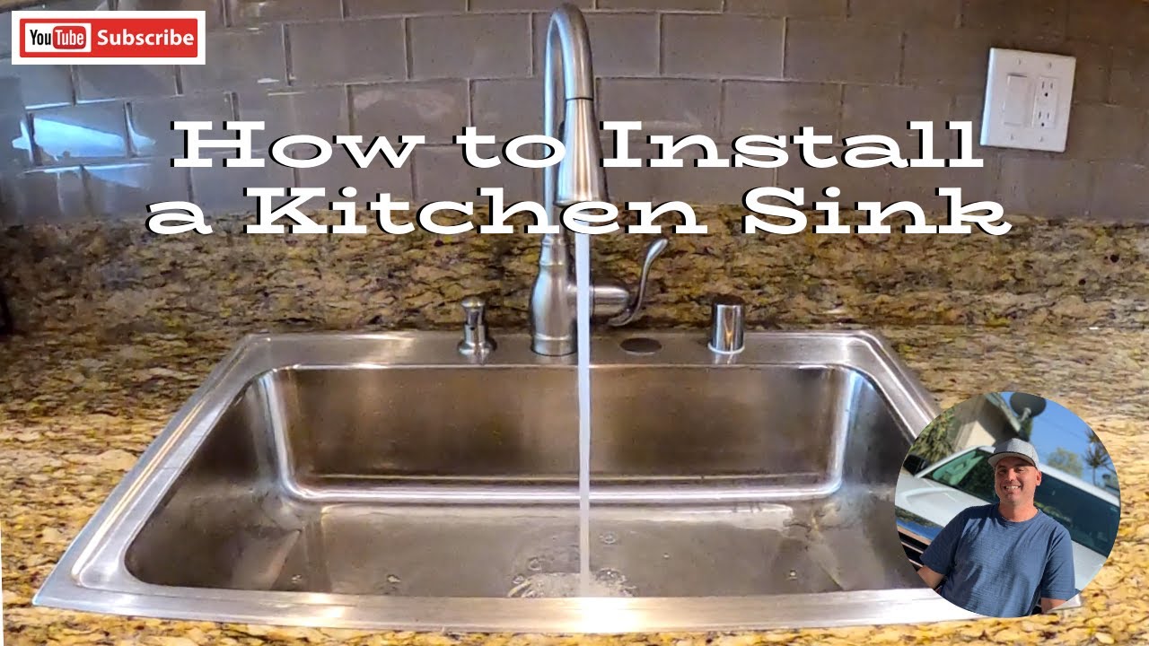 How to Install a Kitchen Sink