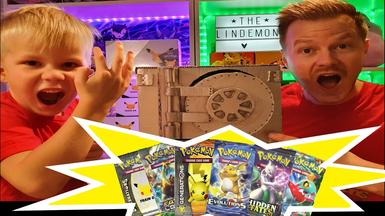 ETT KASSASKÅP FULLT MED POKÈMONPAKET! POKÈMON PÅ SVENSKA!