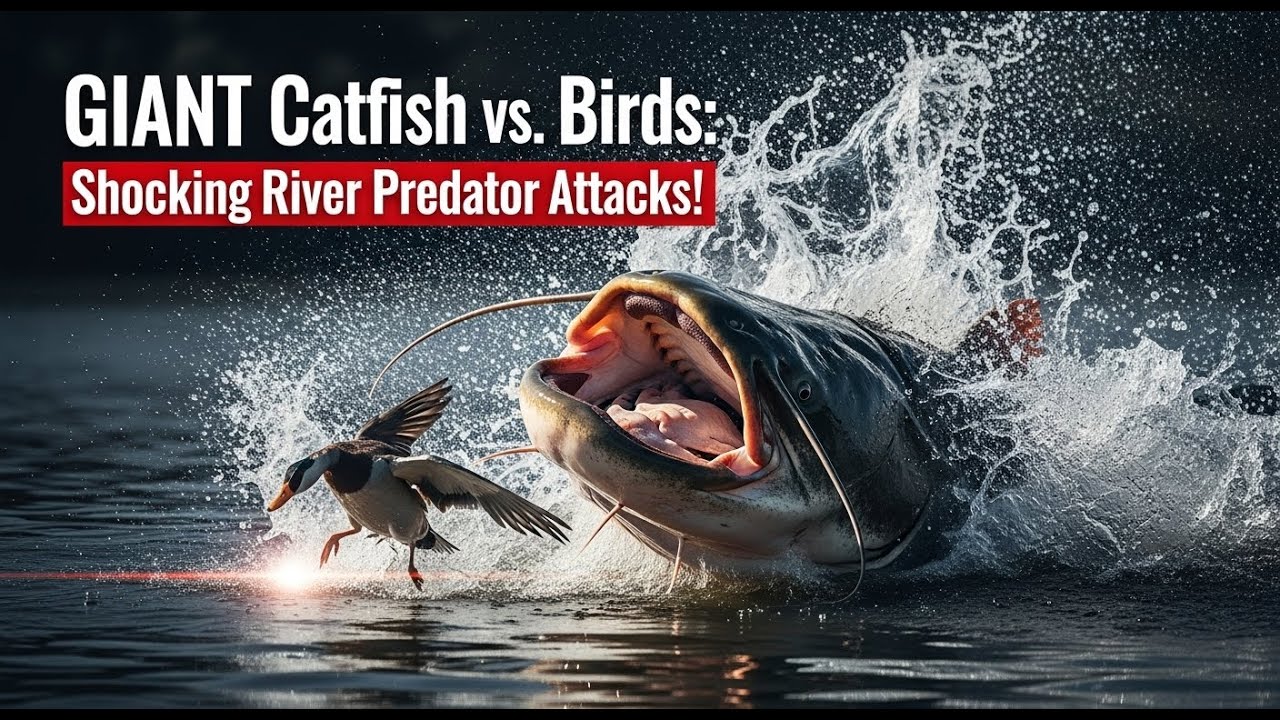 Fish Hunting Birds Nature's Wildest Underwater Ambush! #FishHuntingBirds #UnderwaterAmbush
