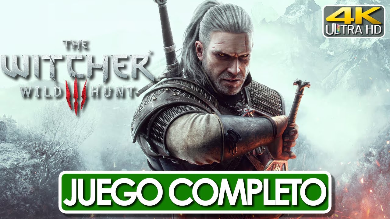 THE WITCHER 3 WILD HUNT Juego Completo Espa&ntilde;ol Latino Campa&ntilde;a Completa (4K 60FPS) 🕹️ SIN COMENTARIOS