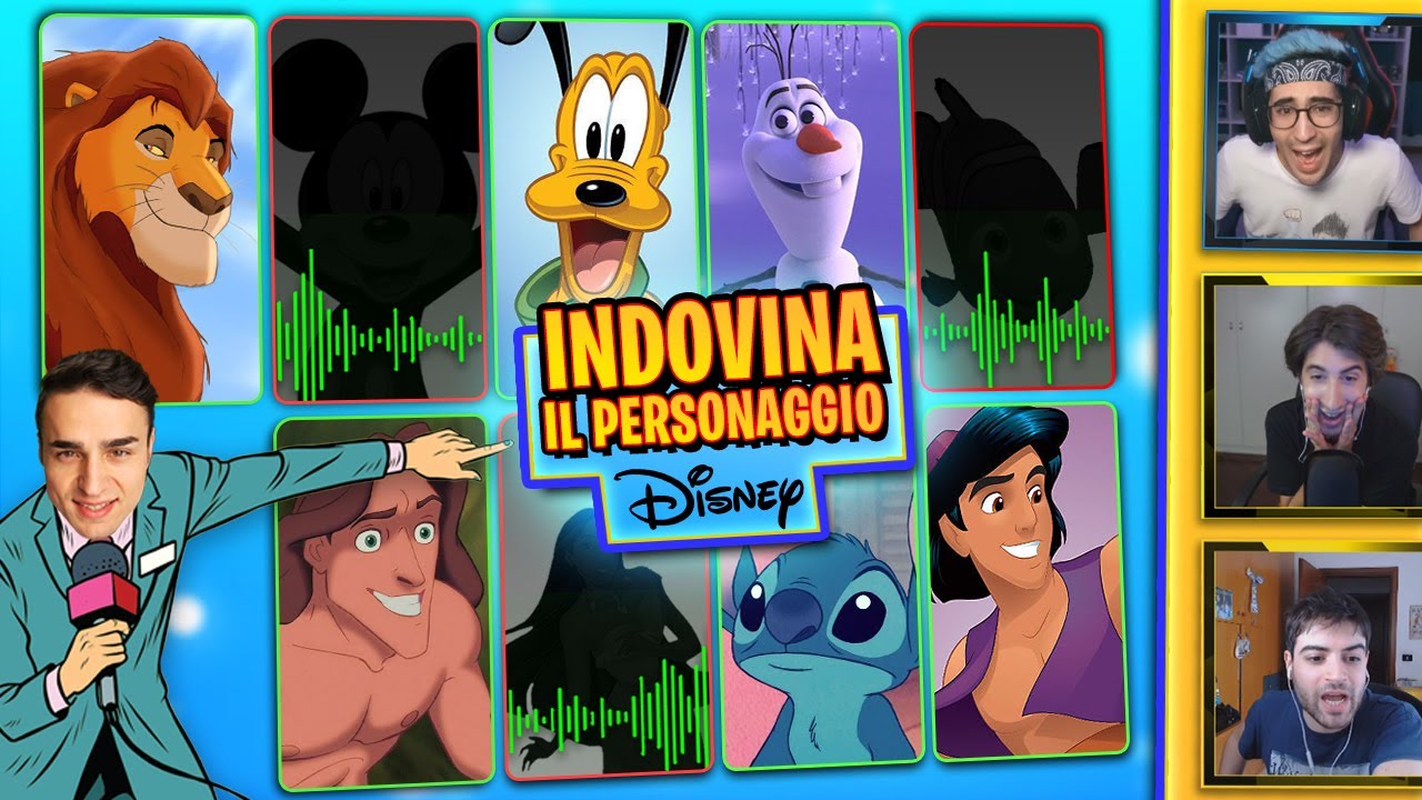 INDOVINA IL PERSONAGGIO DISNEY FAMOSO DALLA VOCE! w/ @Teknoyd @GiosephTheGamer @Blaziken68 _x