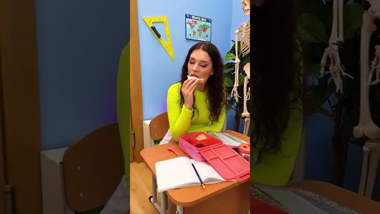 LUNCHTIME FRIENDSHIP FEAST 😊 Sharing is Caring! #fun #pov #funnyvideo