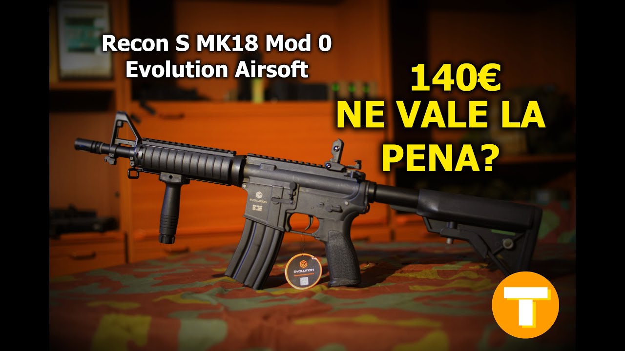 Recensione || Recon S MK18 mod 0 Carbontech Evolution Airsoft || Softair || Turzo Airsoft