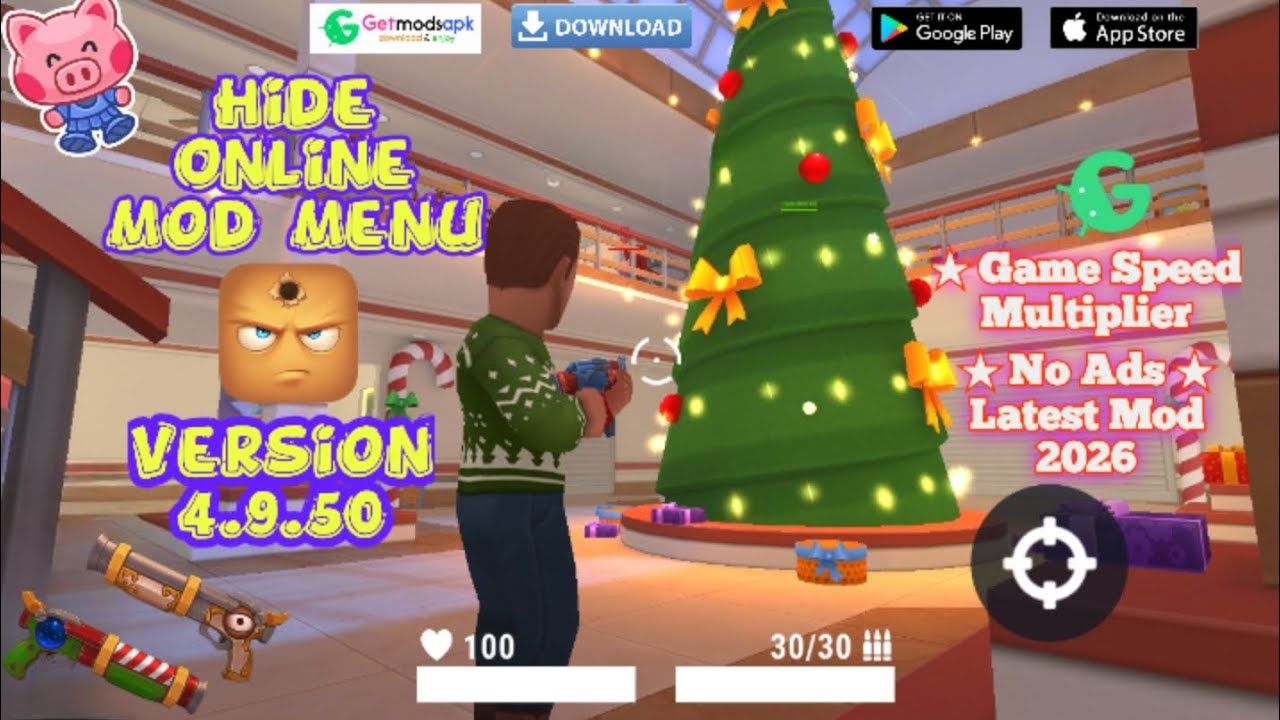 Hide Online Mod v4.9.50 | Game Speed Multiplier, No Ads (2026)
