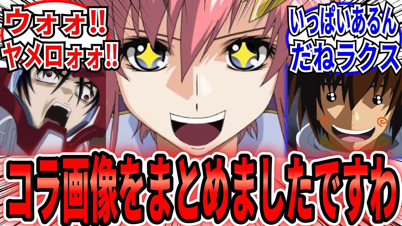 「SEEDのコラ画像が欲しいのですわ！！」に対するネット民の反応集【機動戦士ガンダムSEED FREEDOM】キラ　アスラン　ラクス　カガリ