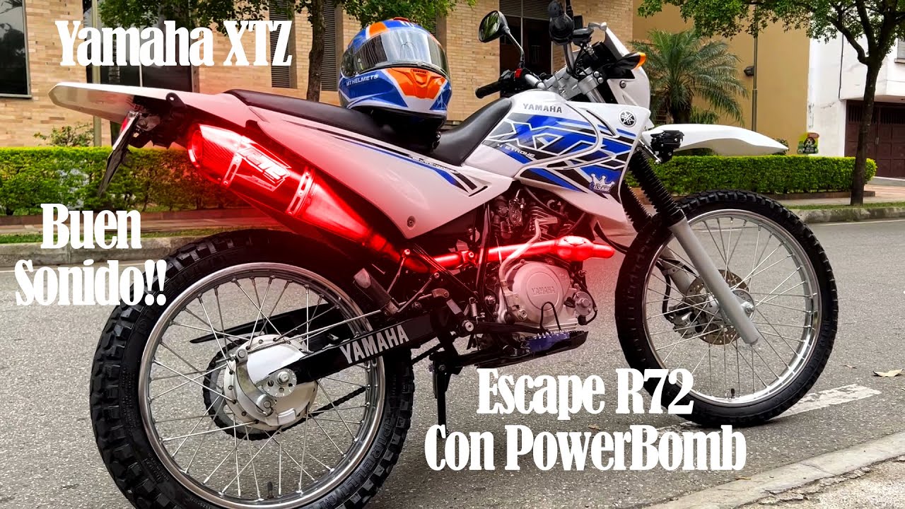 🔥NUEVO Escape Deportivo Yamaha XTZ🔥Full System R72🔥