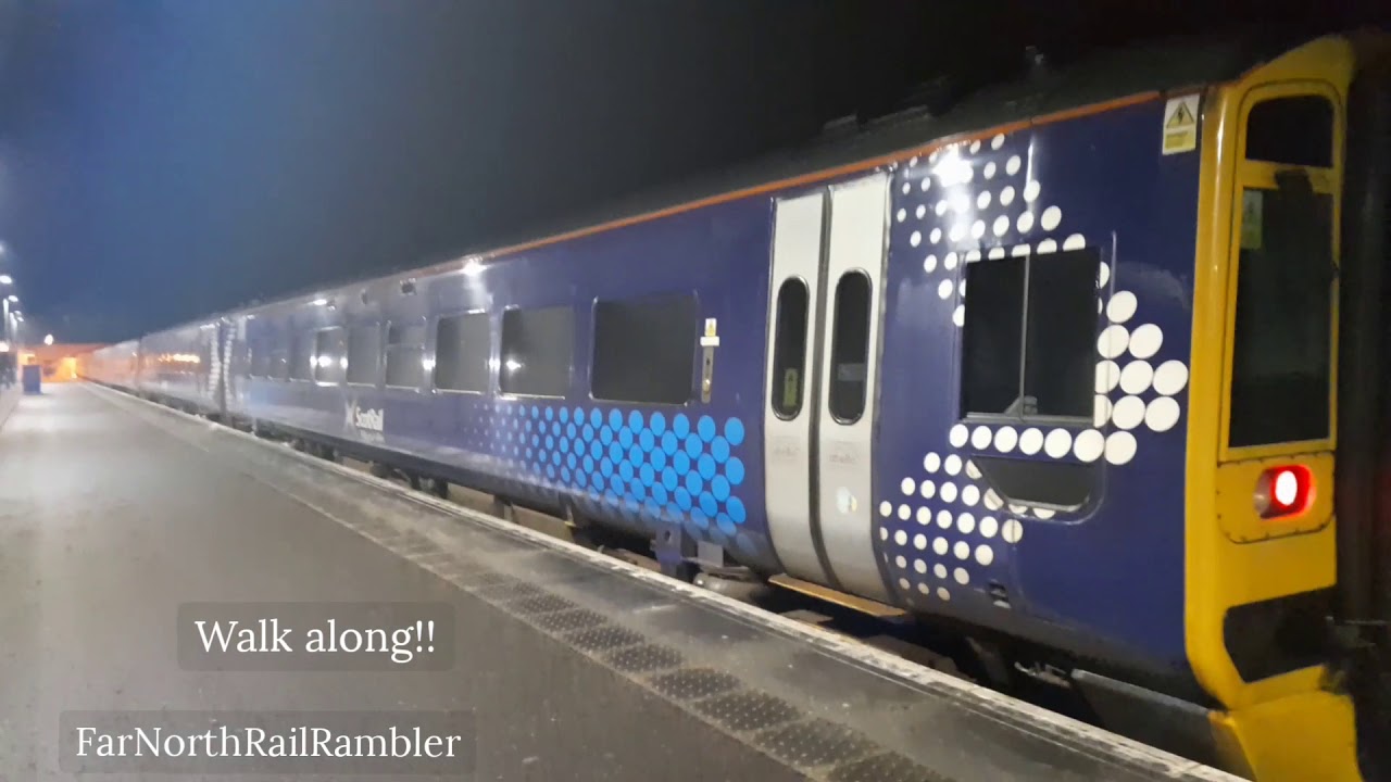 !! VERY RARE !! 6 car 158s in wick station 22/10/2020