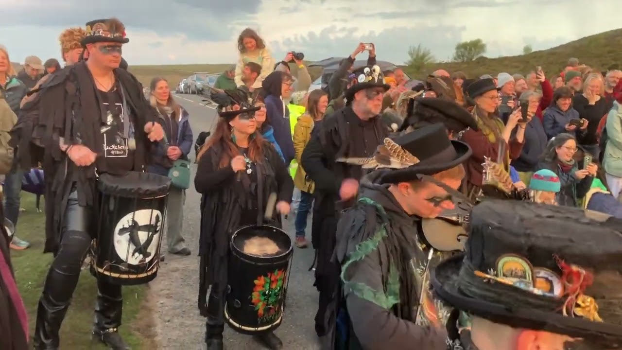 Beltane Border Morris - Mayday - Fire dance