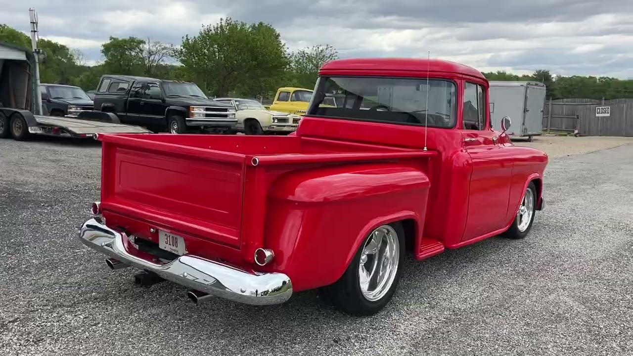 1955 CHEVY SHORT BED BIG BACK WINDOW FOR SALE