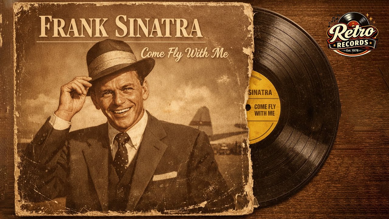 Come Fly With Me -  Frank Sinatra | Vintage Classic Jazz Of 50s 60s | Retro Records Cover