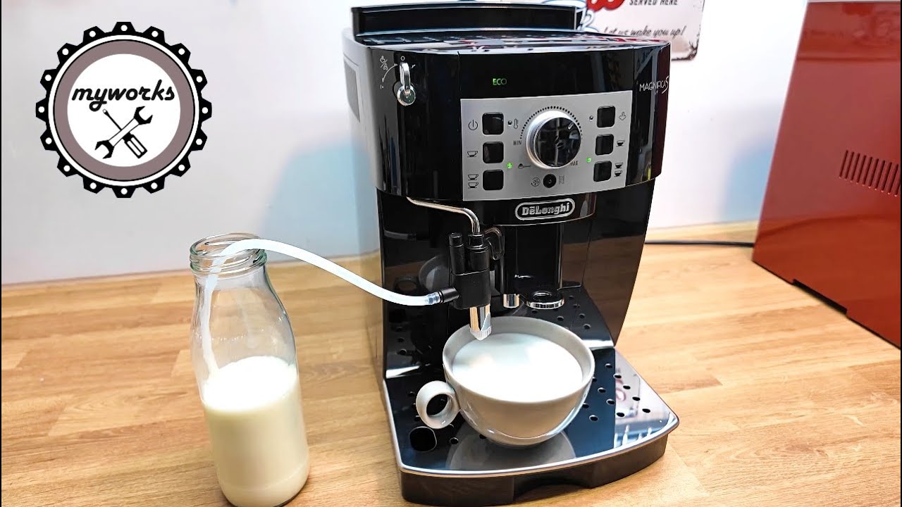 Milk Frother (Jura Profi Auto Cappuccinatore) on a DeLonghi Magnifica S