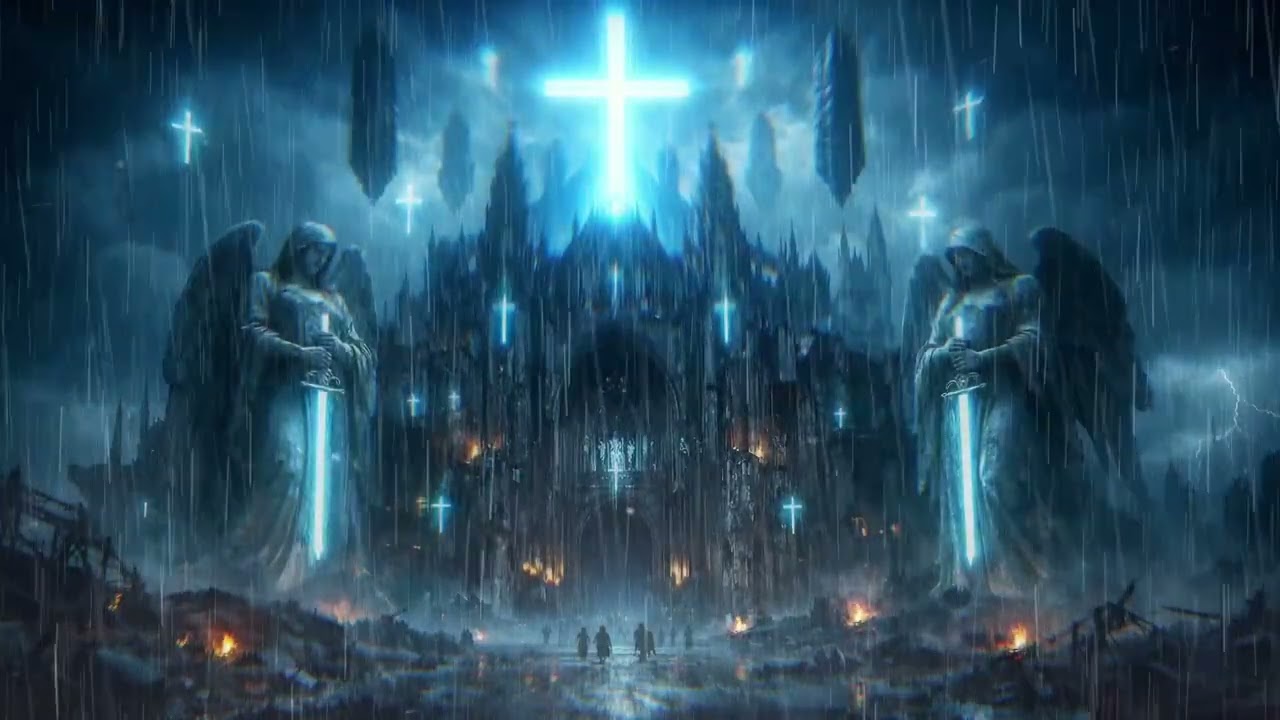 Rain & Thunder Ambient for Sleep ⚡️ 3 Hours | The Storm Beneath the Silence (Dark Ambient) F0009