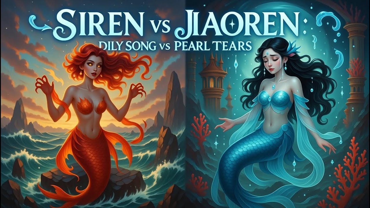 Deadly Siren Song vs Chinese Mermaid's Pearl Tears: The Shocking Difference