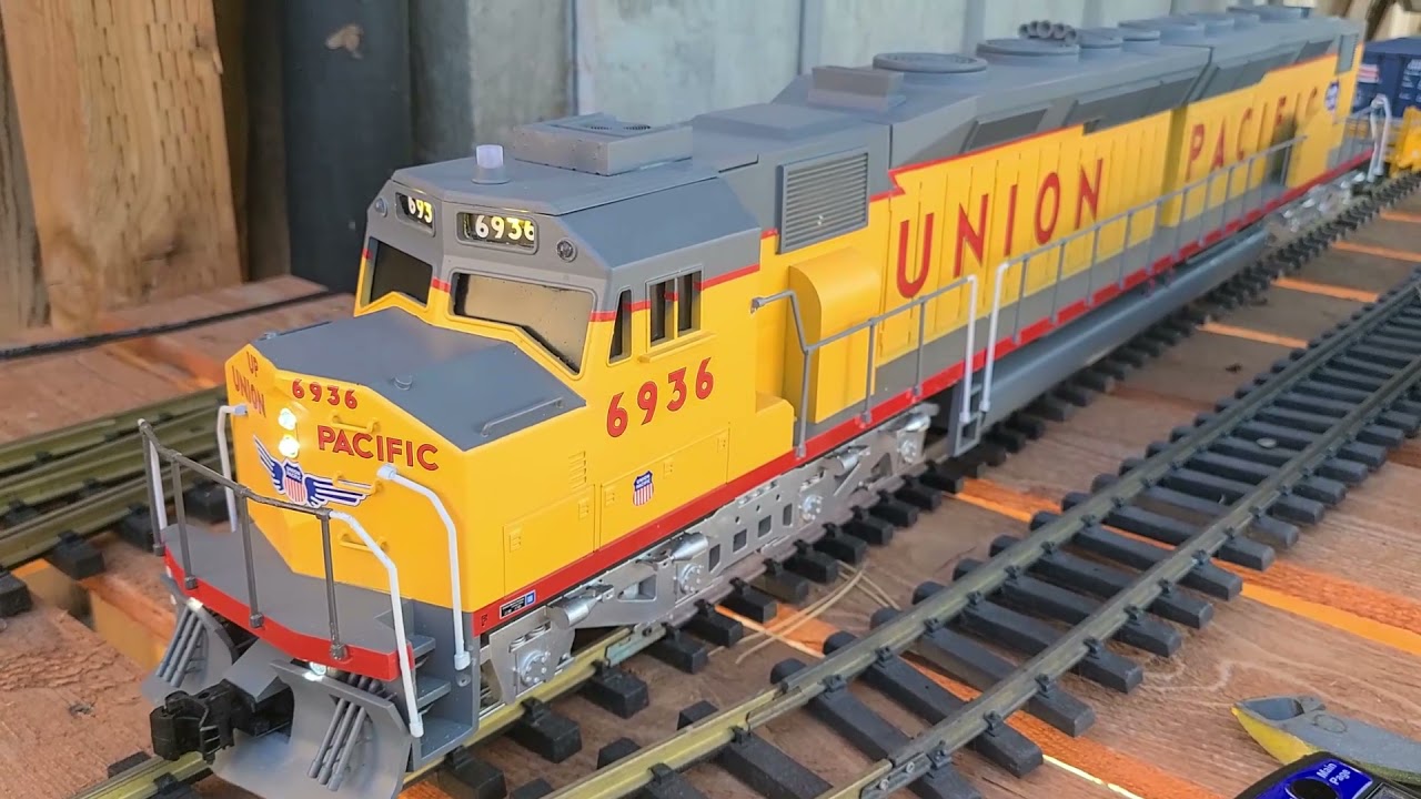 3D Printed G-Scale DDA40X First Run of 2021