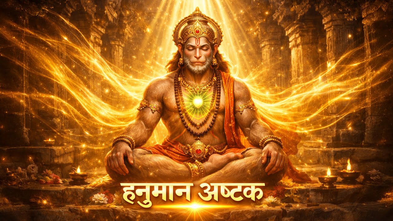 हनुमान अष्टक 11x | HANUMAN ASHTAK | sankat mochan hanuman ashtak |Heal soul @divinepower.6