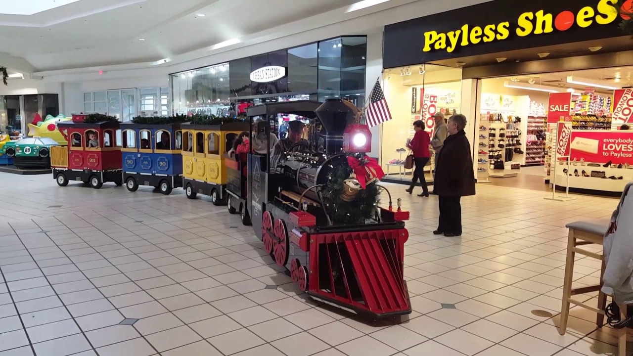Train ride at the mall!