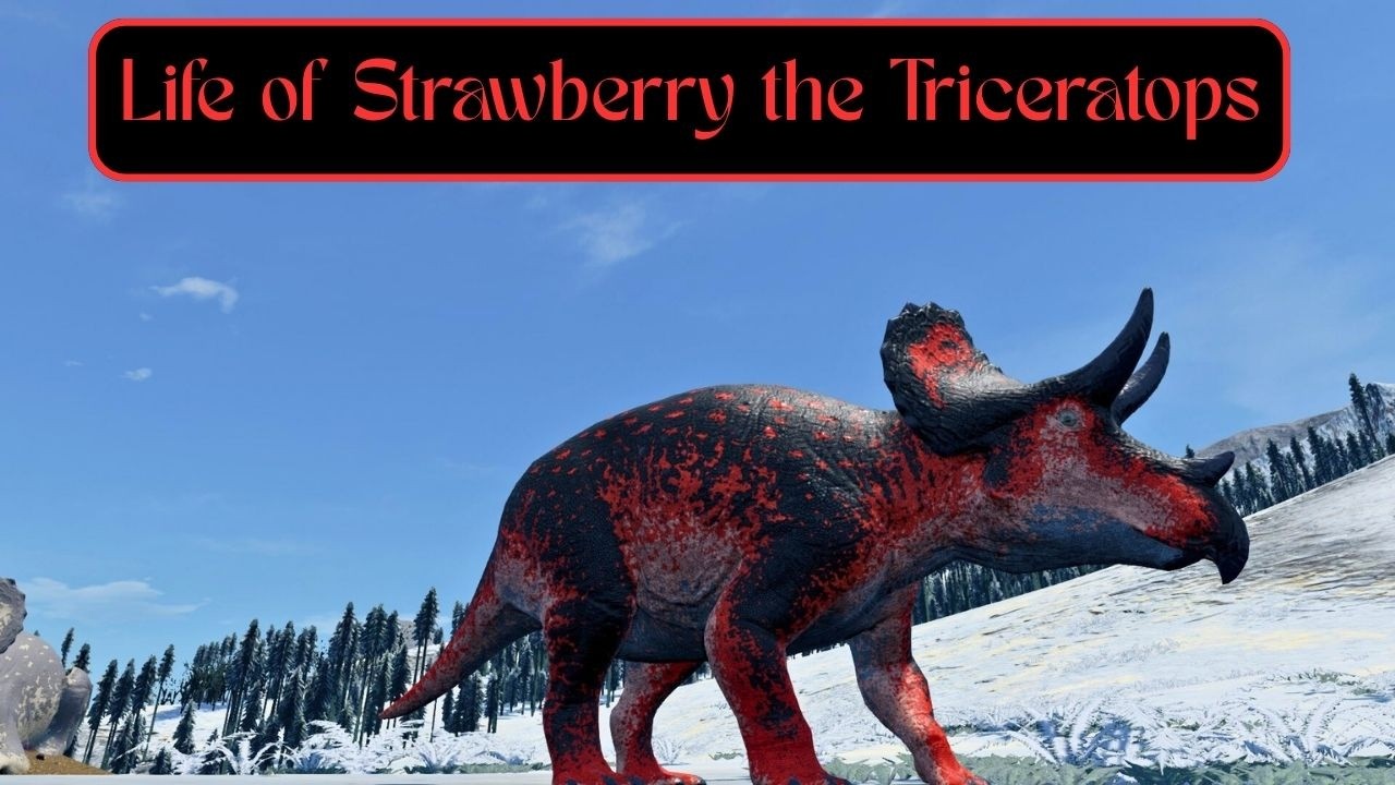 Isle Legacy l Life of Strawberry the Triceratops l Noobz Server