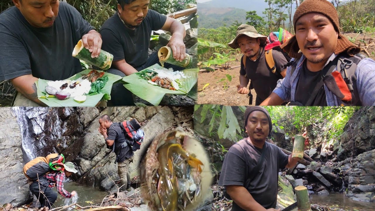 camping, Night fishing in traditional way and exploring the jungle with @Roving naga || kents vlog.