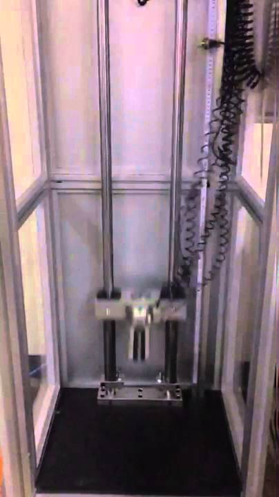 Drop impact tester : Auto release gripper