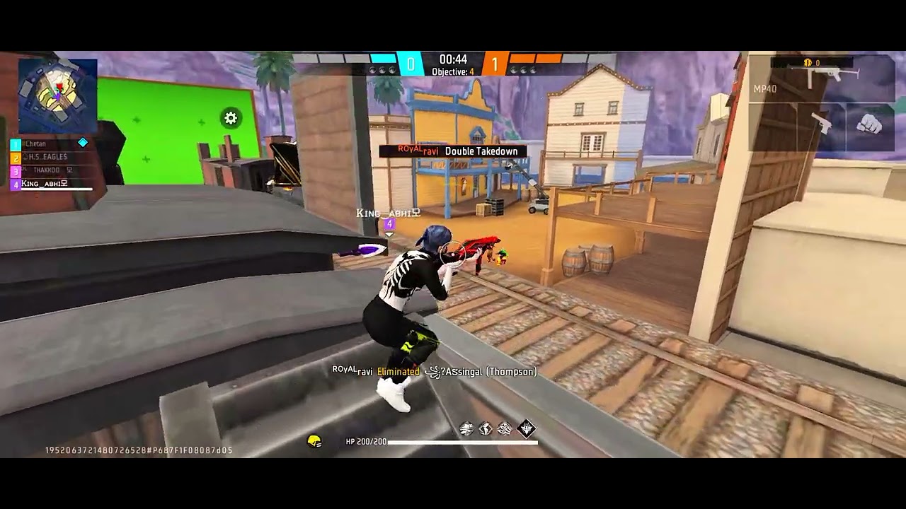 I Tried The New CS Rank System - 1v4 #freefire #tranding #ff