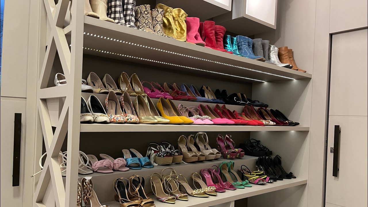Tour pelos meus sapatos - mais de 80 pares!